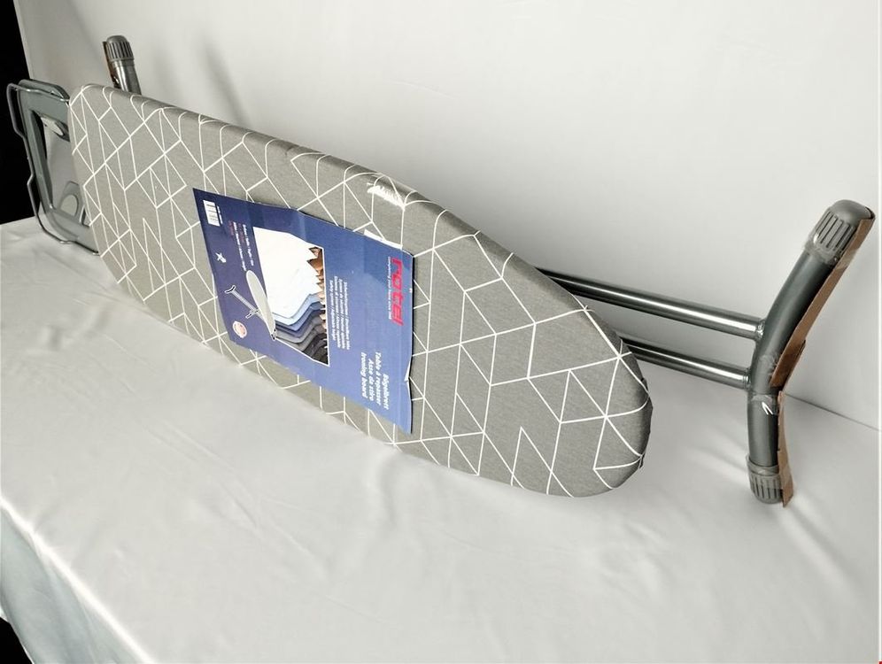 HAEGER Bügelbrettbezug Grande – 135 X 53 Cm, Baumwolle, Grau | Weicher, Atmungsaktiver Bezug Für Standard-Bügelbretter