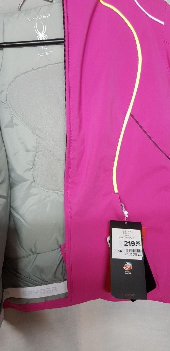 Spyder Giacche & Cappotti: SPYDER MÄDCHEN  TRESH SKIJACKE  14 – Nuovo e nell'imballaggio originale da Kilchberg ZH venduto da boanse 5