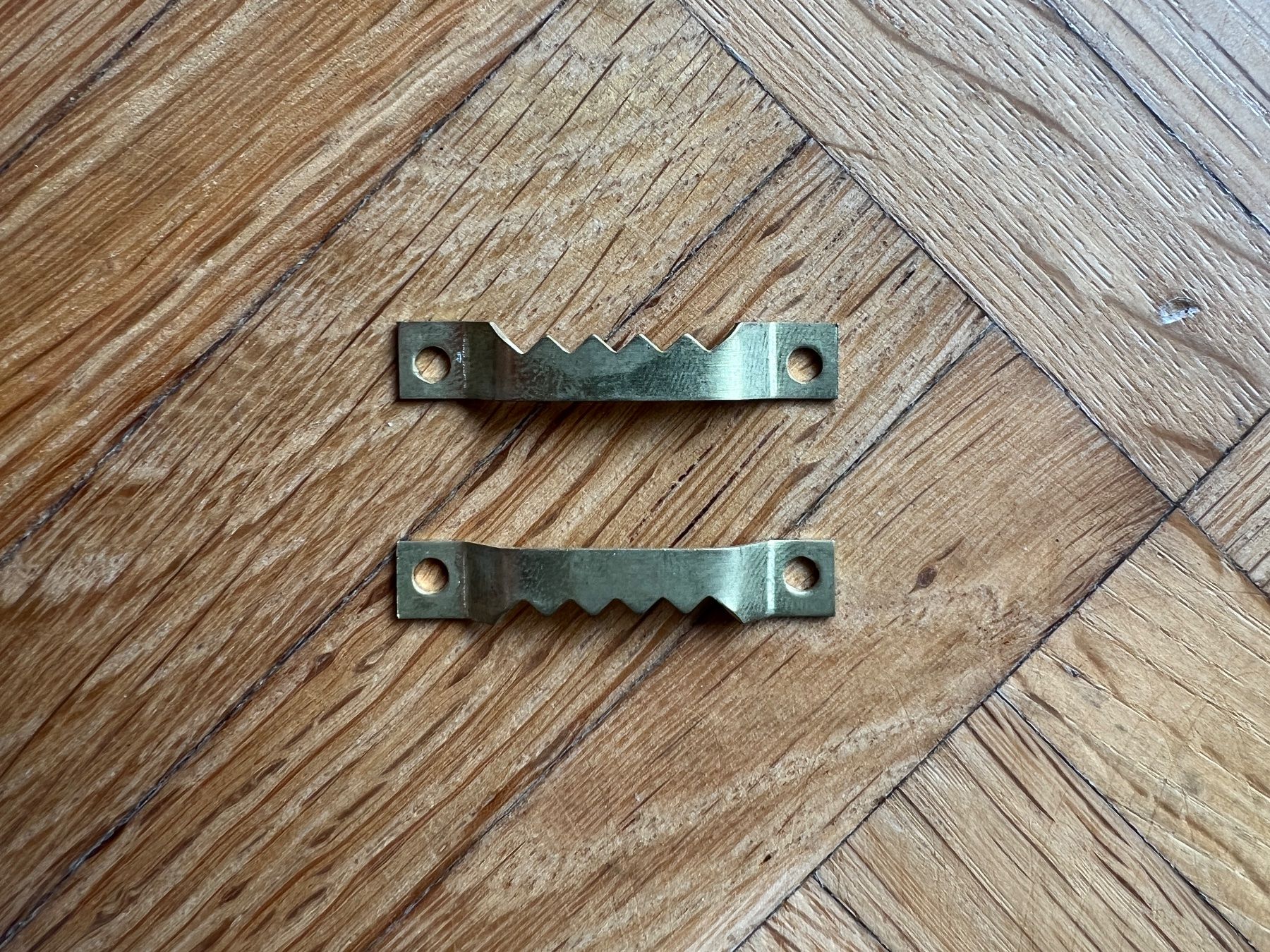 Cornici: Bilderrahmen Aufhänger 7x40mm – Nuovo e nell'imballaggio originale da Horgen venduto da linuxrp