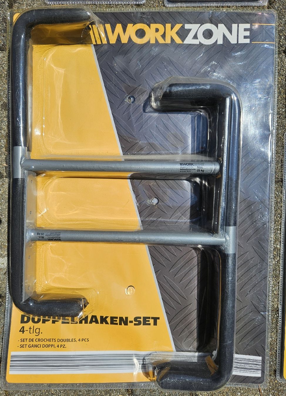 Eisenwaren: WORKZONE Haken 5 Set - Orginalverpackt Neu! – Neu und originalverpackt aus Ottikon b.Kemptthal von Jigsaw1 2