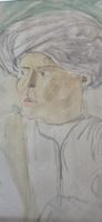 Ernst Morgenthaler (1887–1962)  Original Aquarell gerahmt