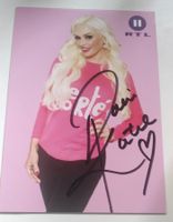 Daniela Katzenberger original signierte Karte