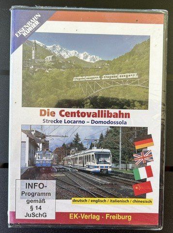 Alle DVDs: Die Centovallibahn, DVD – Neu und originalverpackt aus Flumenthal von Uranus26