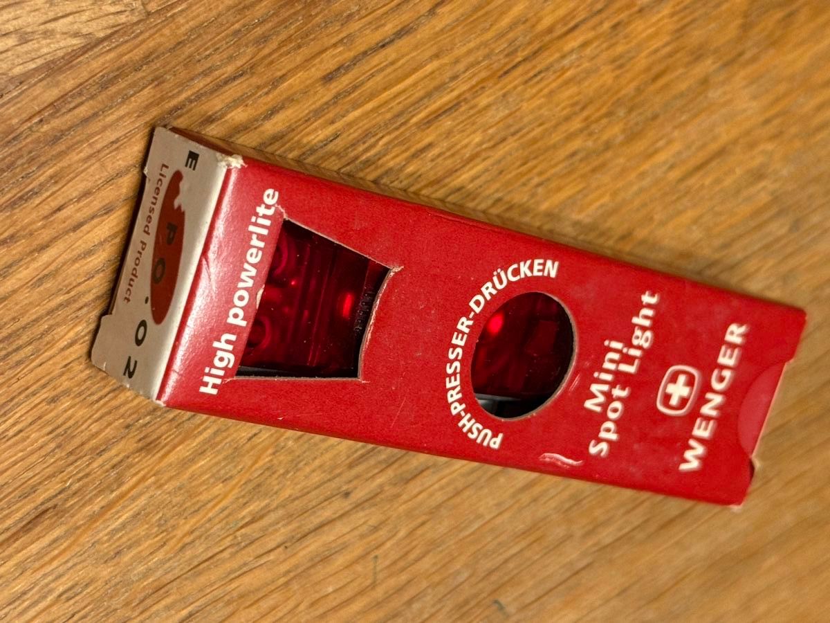 Wenger Coltelli tascabile: Wenger Taschenmesser Mini Spot Light – Nuovo e nell'imballaggio originale da Goldach venduto da Messerguru 9