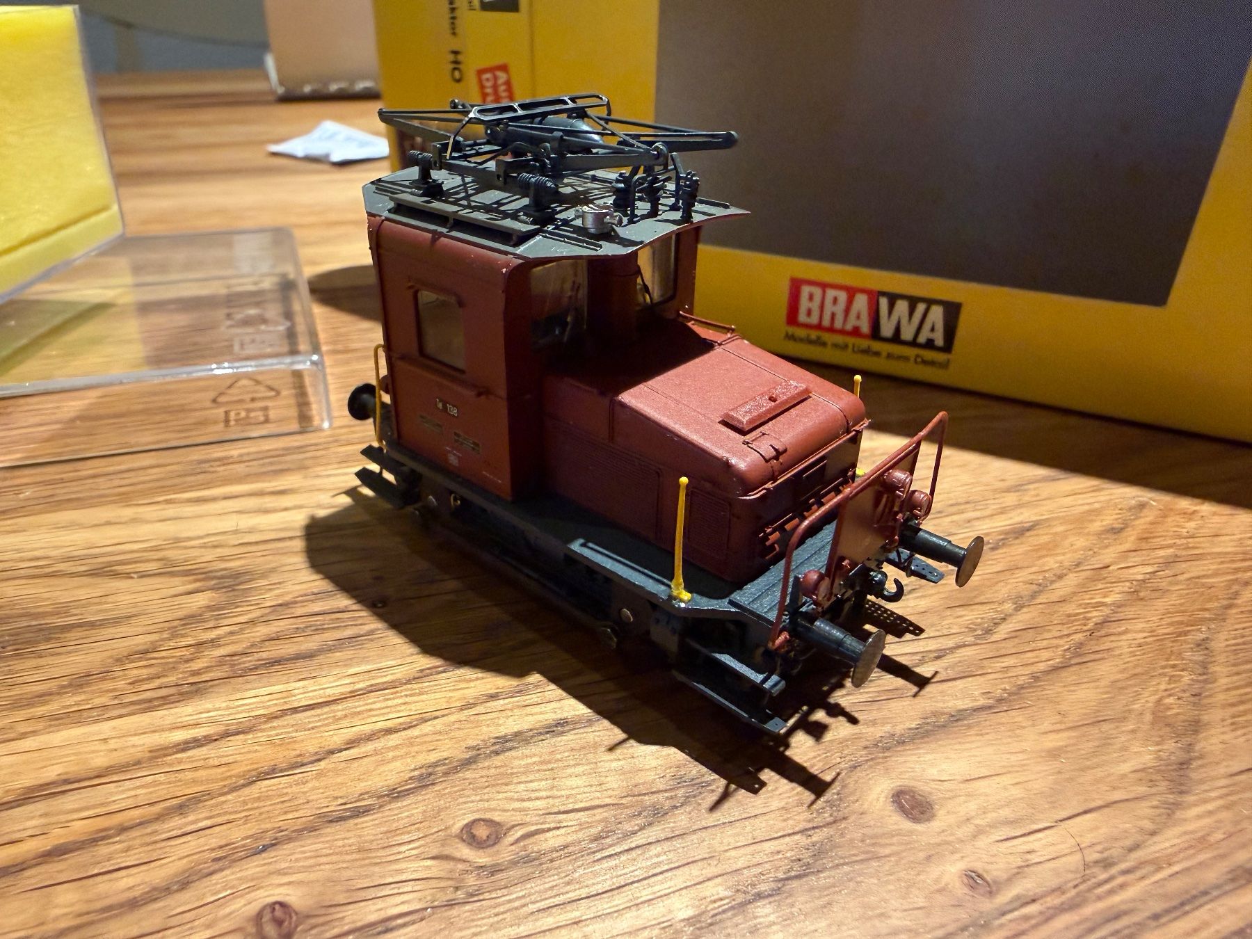 Brawa Modellini di ferrovie: SBB-CFF-FFS, Rangiertraktor, Te III, Nr. 138, DIGITAL – Usato da Chexbres venduto da rochecolombe 2