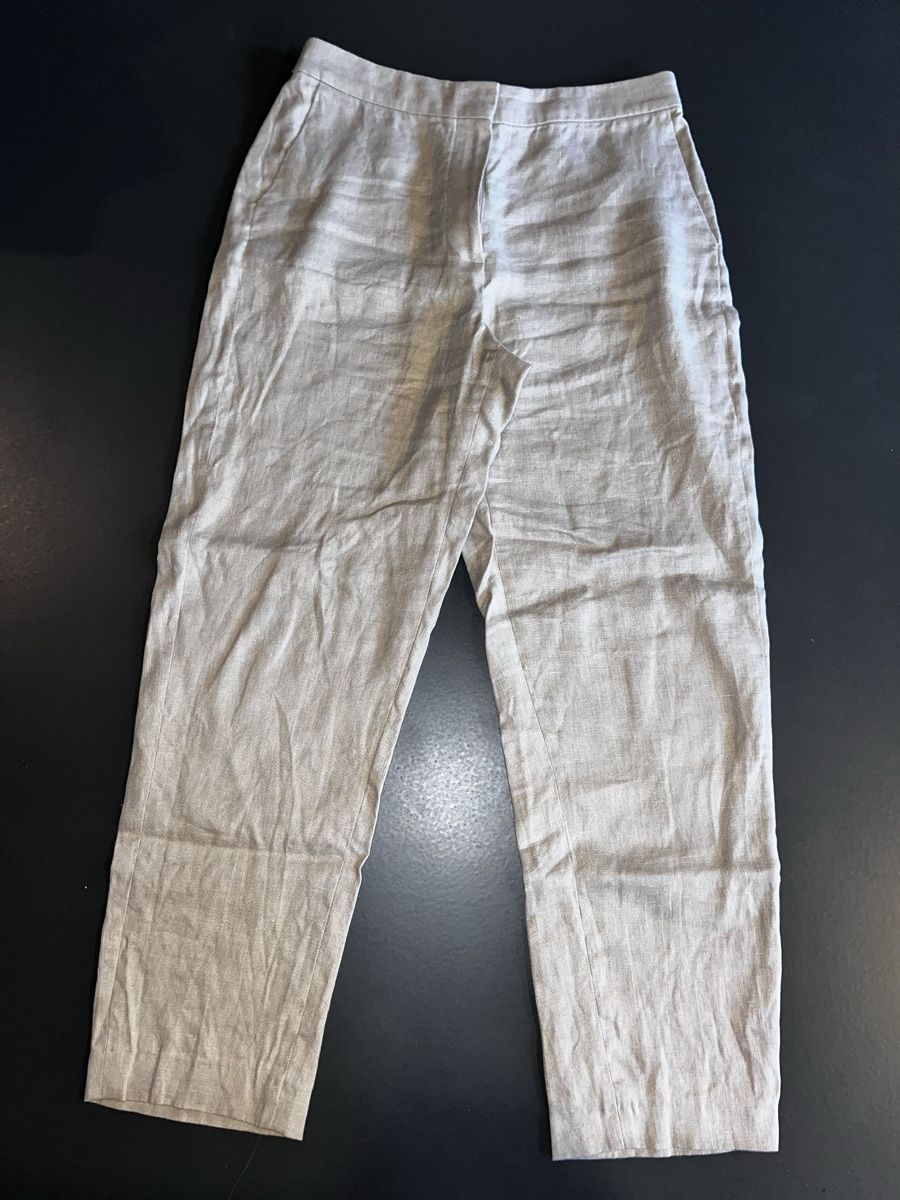 Mango Pantalons: Mango Hose beige Leinen – D'occasion à Küssnacht am Rigi par lus_g9xw 2