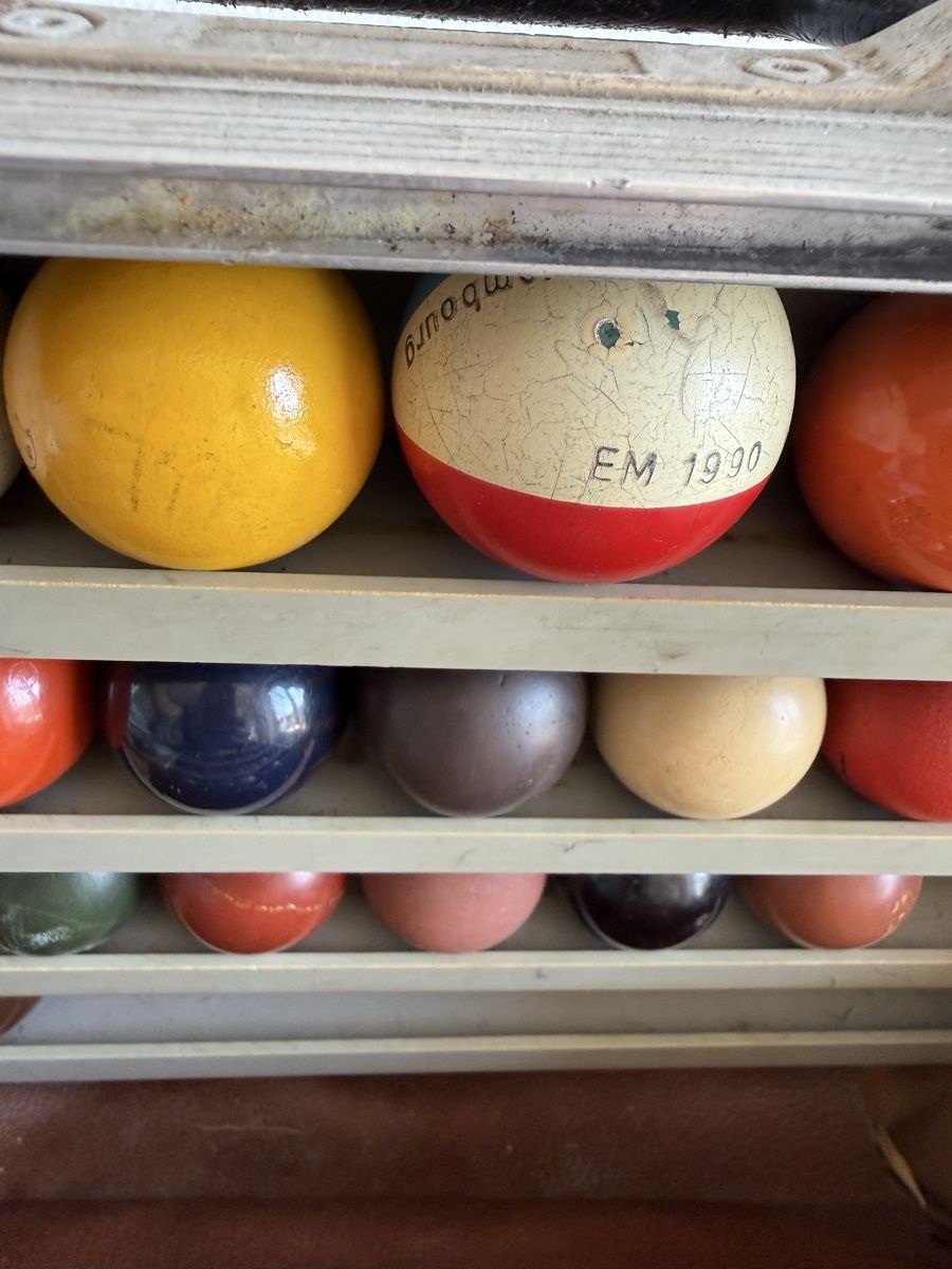 Giochi: Vintage Minigolf Koffer mit 56 Bällen – Usato da Konolfingen venduto da petzipetz 1