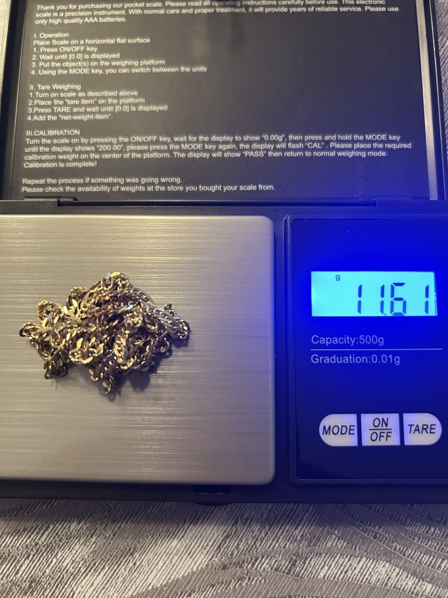 Catenine: Gold Kette mit Anhänger – Usato da Basel venduto da David_2019 8