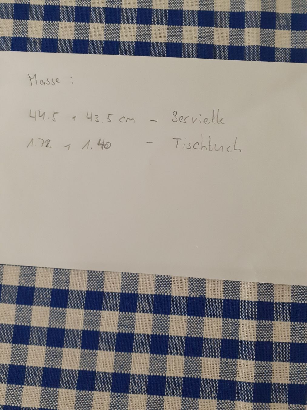 Altra biancheria da tavola: Tischtuch +  6×Serviette – Nuovo (secondo la descrizione) da Zuerich venduto da lichti 3