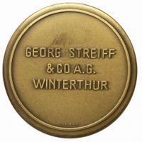 Spiegel - Miroir - Medaille - Georg Streiff Winterthur