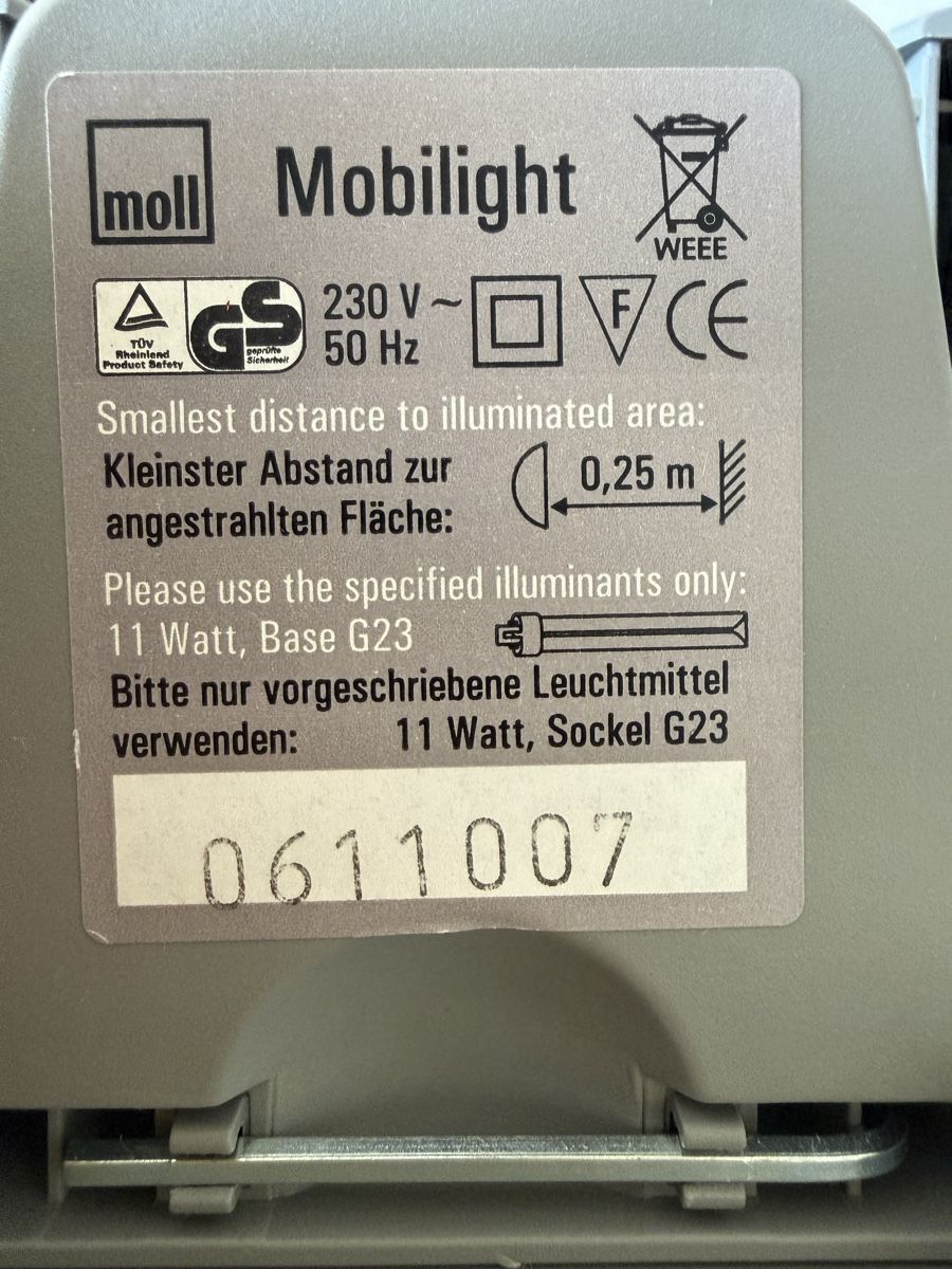 Moll Lampen: Moll Mobilight Tischlampe – Gebraucht aus Mühlau von mat_zzj2 1