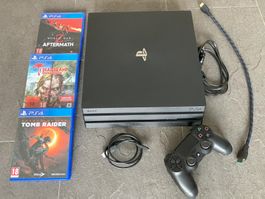 Sony Playstation 4 Pro Konsole PS4 Pro 1TB inkl. Games