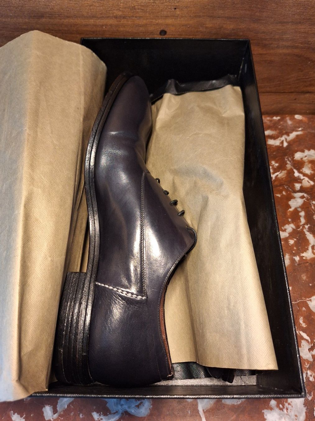 Scarpe da uomo: Premiata Derbies Dark Blue Night 9 UK – Nuovo e nell'imballaggio originale da Basel venduto da OnutWOODLAND 8