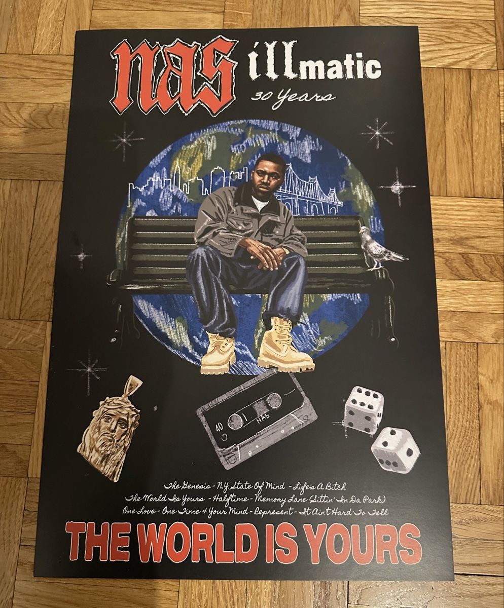 T-shirts: Nas Série limitée Pack VIP Illmatic 30 ans – Neuf avec emballage d'origine à Lausanne par Magic1900 3