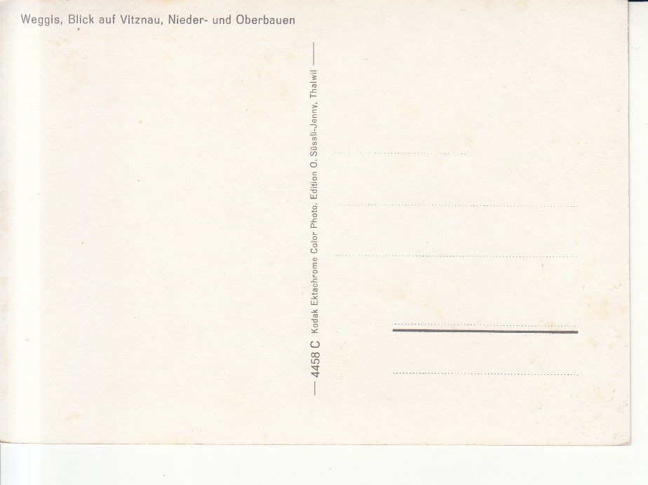 Cartes postales: Weggis ca. 1970 – D'occasion à Bürglen TG par StampGraf 1