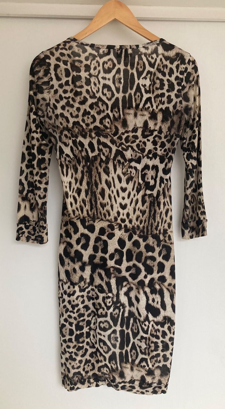 Roberto Cavalli Vestiti: Just Cavalli Kleid Mit Leopard Muster Gr.S – Usato da Unterägeri venduto da Jutka_04 3