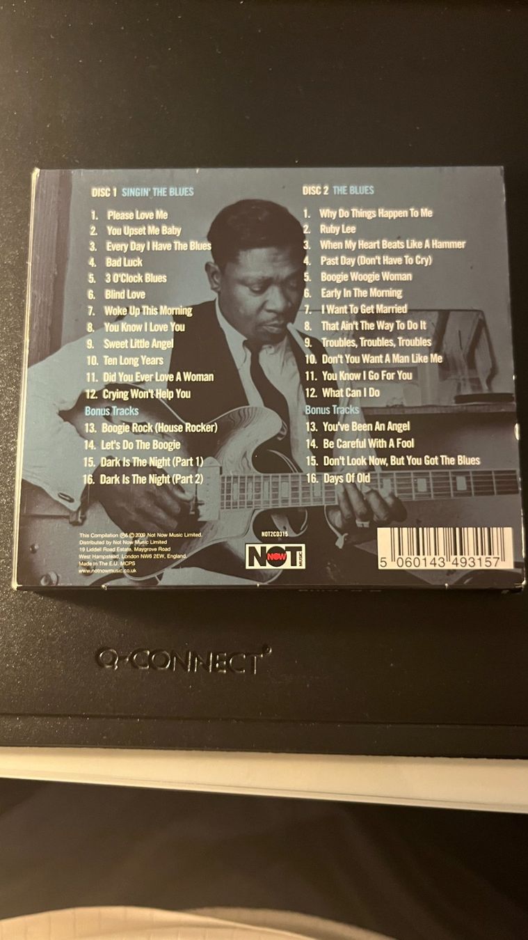 CD: B.B. King Electric Blues 2 CDs Bonus Tracks – Usato da Zell ZH venduto da jacopo.bonfiglio 1
