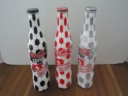 Coca Cola Euro 2008 Hopp Schwiiz Aluflaschen für Sammler