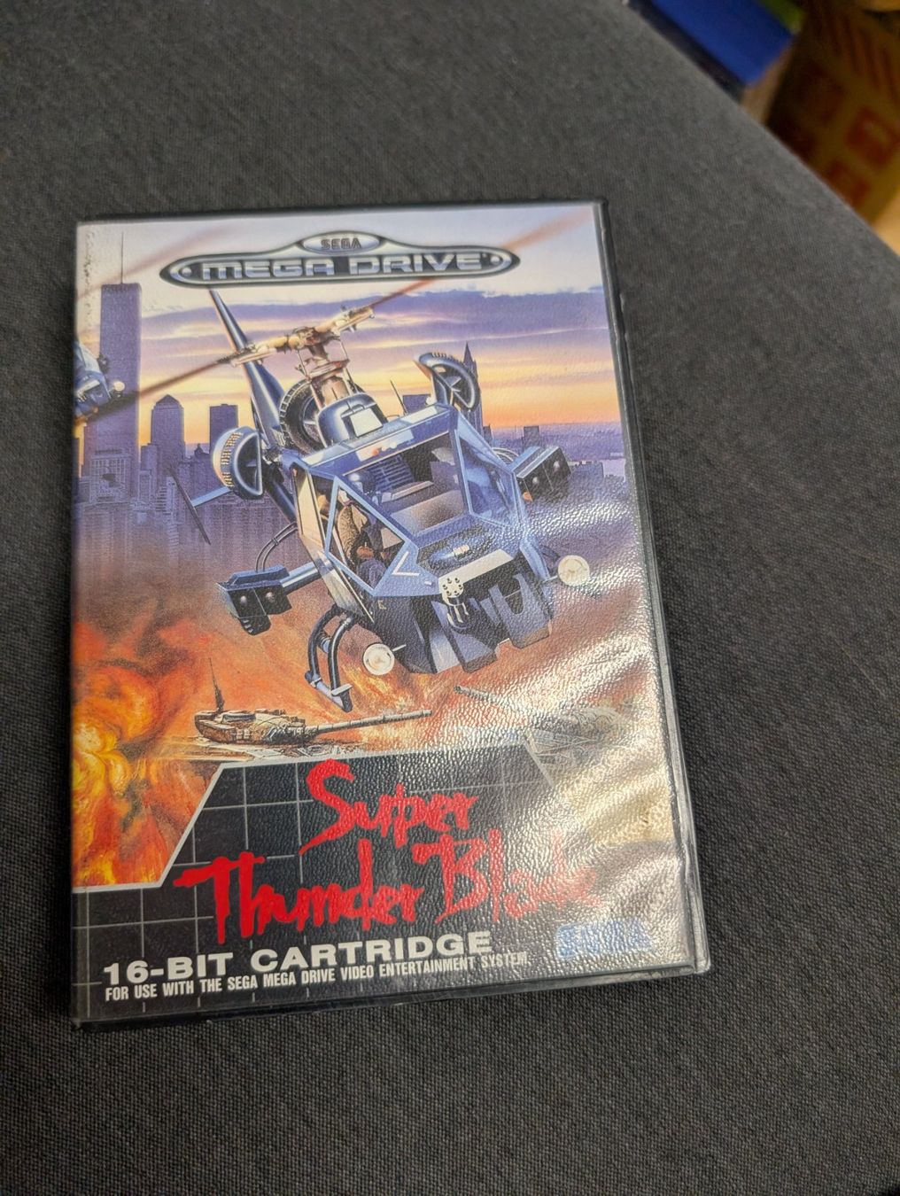 Spiele: Super Thunder blade Sega Mega Drive – Gebraucht aus Giubiasco von Ticinerd
