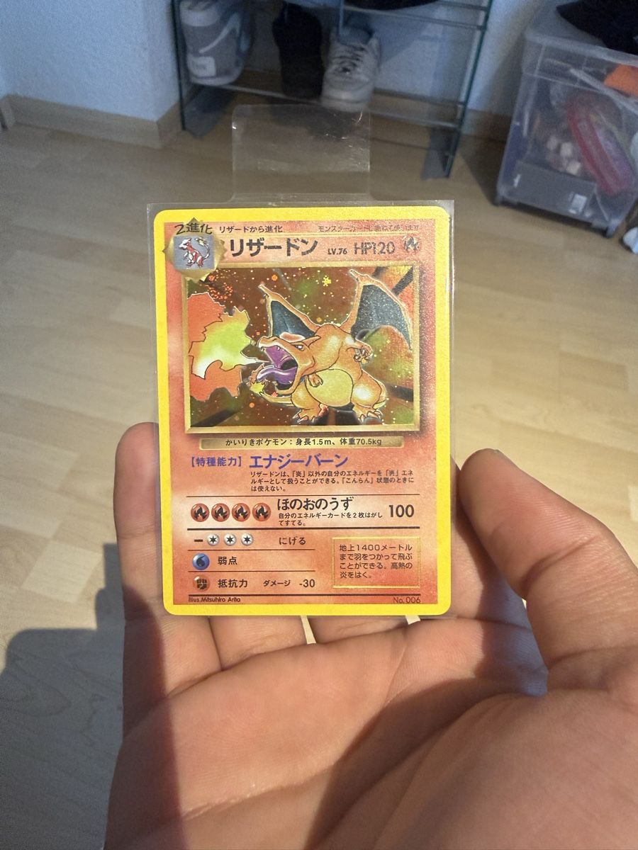 Pokémon Sammelbilder & Trading cards: Base set charizard Jp – Neu (gemäss Beschreibung) aus grenchen von jay_k58m