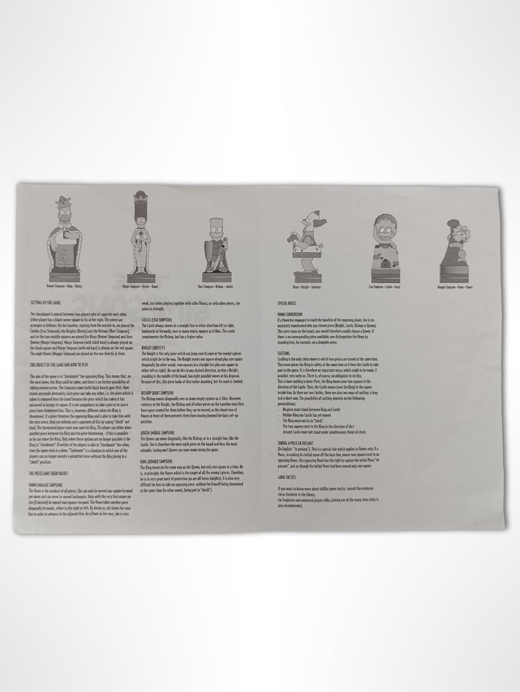 Giochi: THE SIMPSONS 3 - D Chess Schachspiel – Usato da Suhr venduto da Restwert_Suhr 8