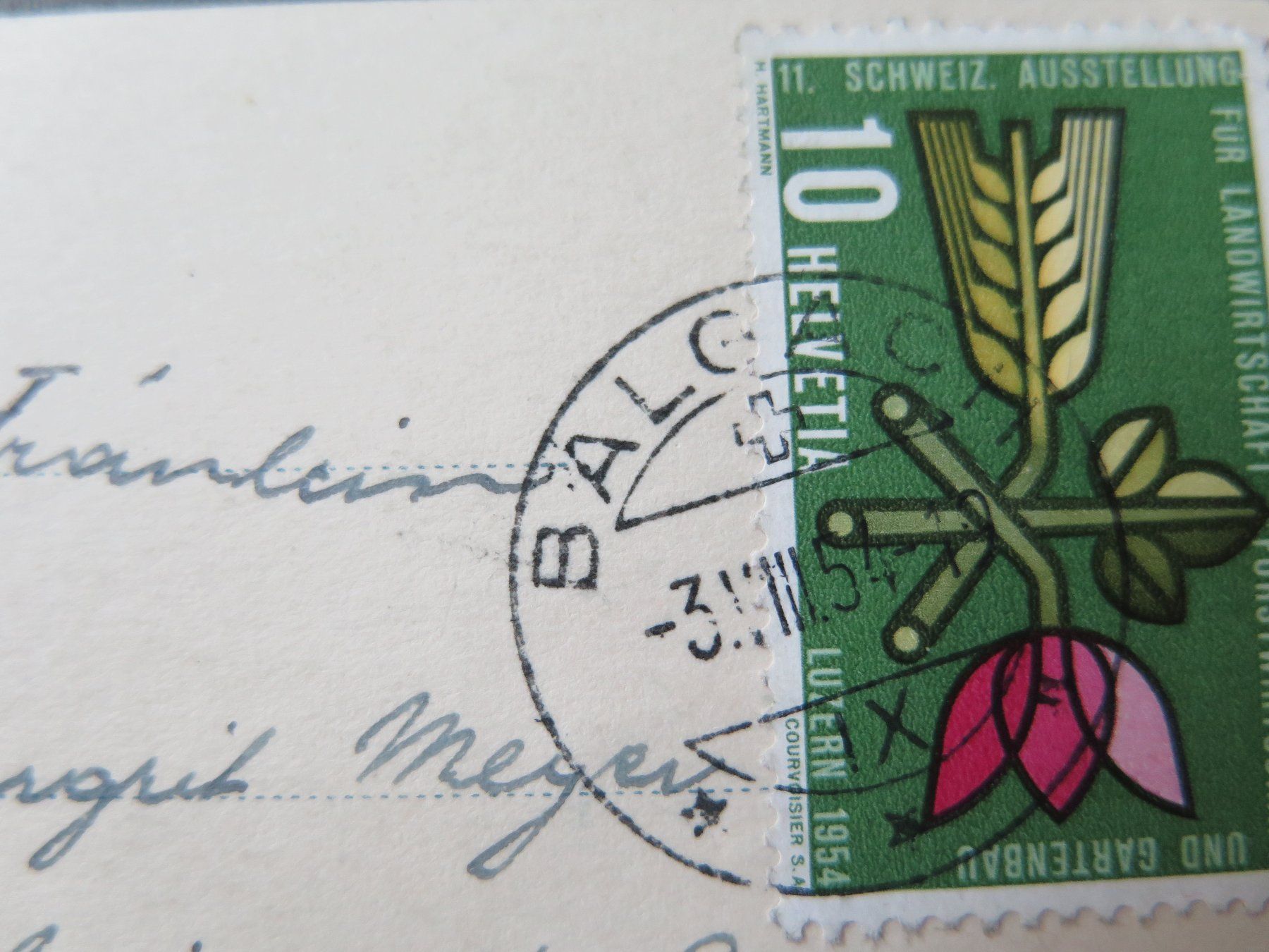 Cartoline postali: BALGACH - EVANG. PFARRHAUS – Usato da Wittenbach venduto da lipasal 2