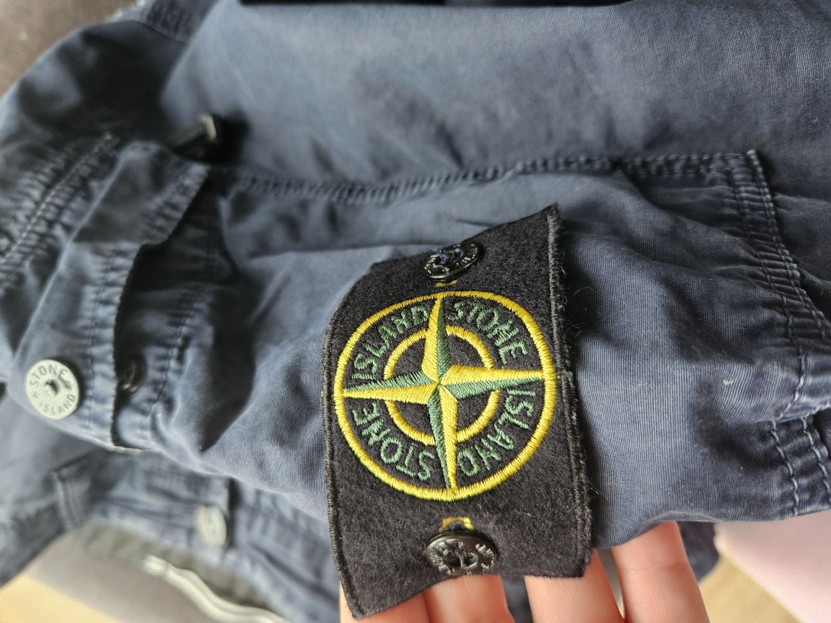 Stone Island Pantaloni: Stone Island Cargohose Blau 33 Type RE-T – Usato da Altendorf venduto da nab_mxj7 2