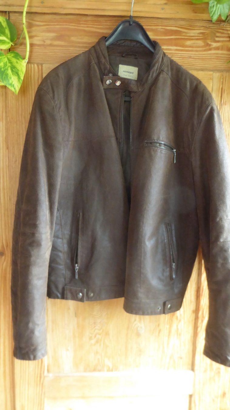 Giacche: Herren Leder Jacke Gr 52 conbipel – Usato da Sargans venduto da Benziner 1