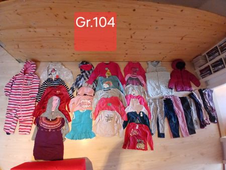 Mädchen Kleiderpaket Gr. 104