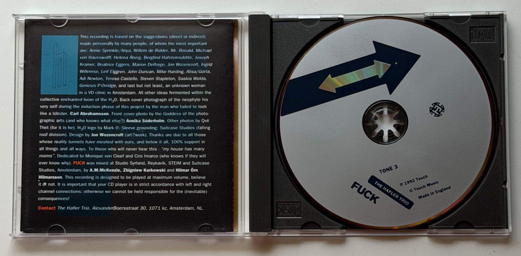 CDs: The Hafler Trio / Fuck – Gebraucht aus Näfels von rottabi 3