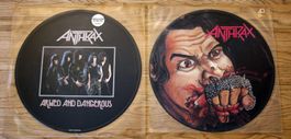 Anthrax Vinyl Sammlung