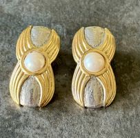 Guy Laroche boucles d’oreilles année 80 vintage Rare