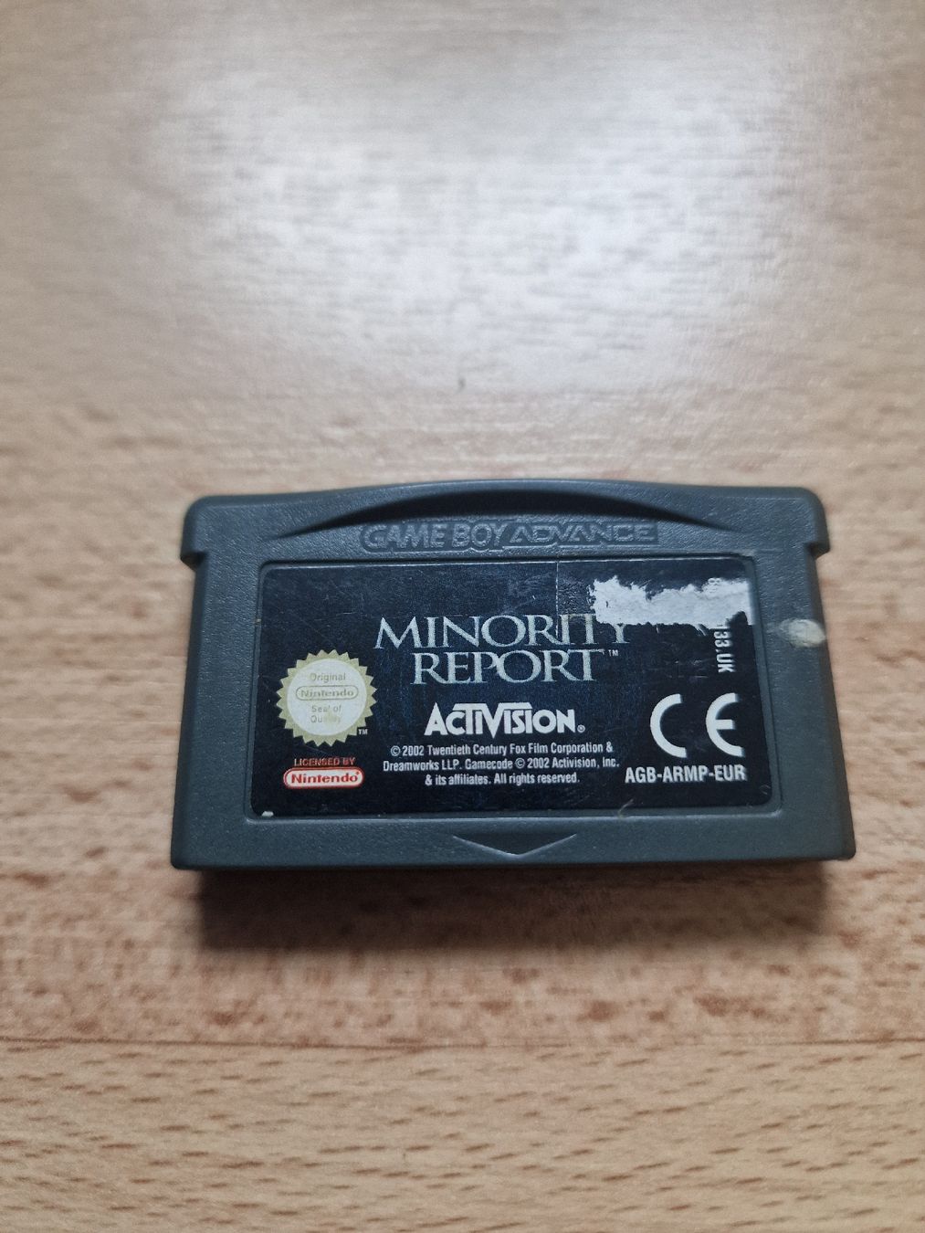Nintendo Giochi: Game Boy Advance Minority Report gebraucht EUR – Usato da Fahrwangen venduto da luk_bhw7