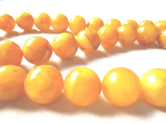 Catenine: Oliven-Bernsteinkette Farbe Butterscotch ca.76g - Länge 55cm – Nuovo (secondo la descrizione) da Sylt venduto da elizan 3
