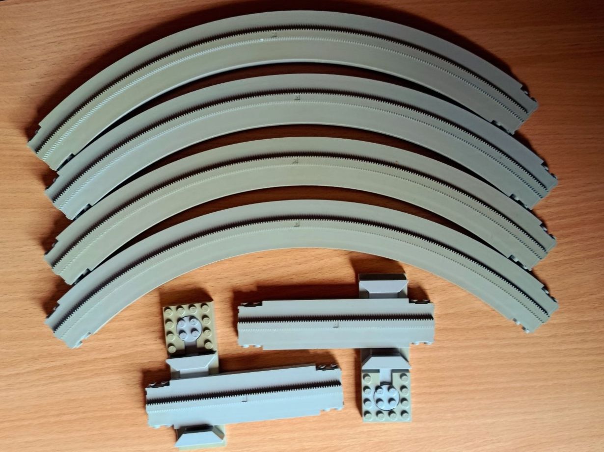 Lego Kit di costruzioni: LEGO Monorail - diverse Schienen und Weichen – Usato da Muhen venduto da Legoholic