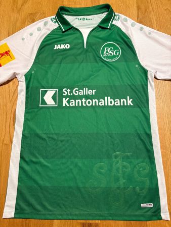 ORIGINAL FCSG JAKO FC ST'GALLEN 2018/19 TRIKOT SHIRT M