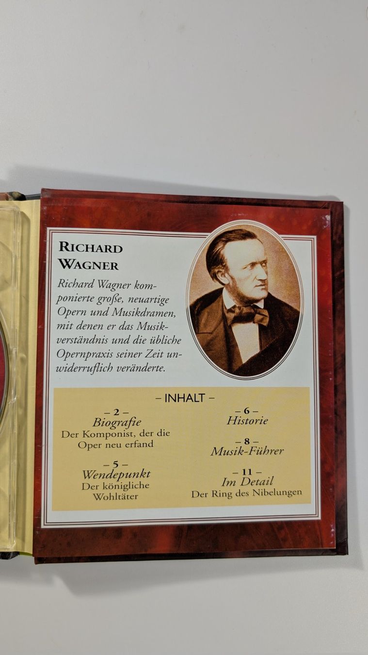 CD: Wagner - Mythen in Musik – Usato da Baar venduto da Arthur_Fooksayk 3