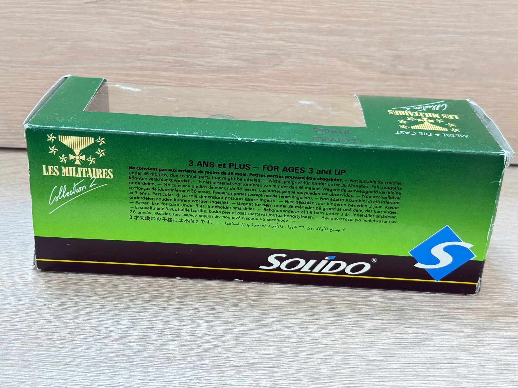 Kit di modellismo & Modellini statici: Char Léopard - Solido N°6055 dans sa boîte – Usato da Denges venduto da peumens 7