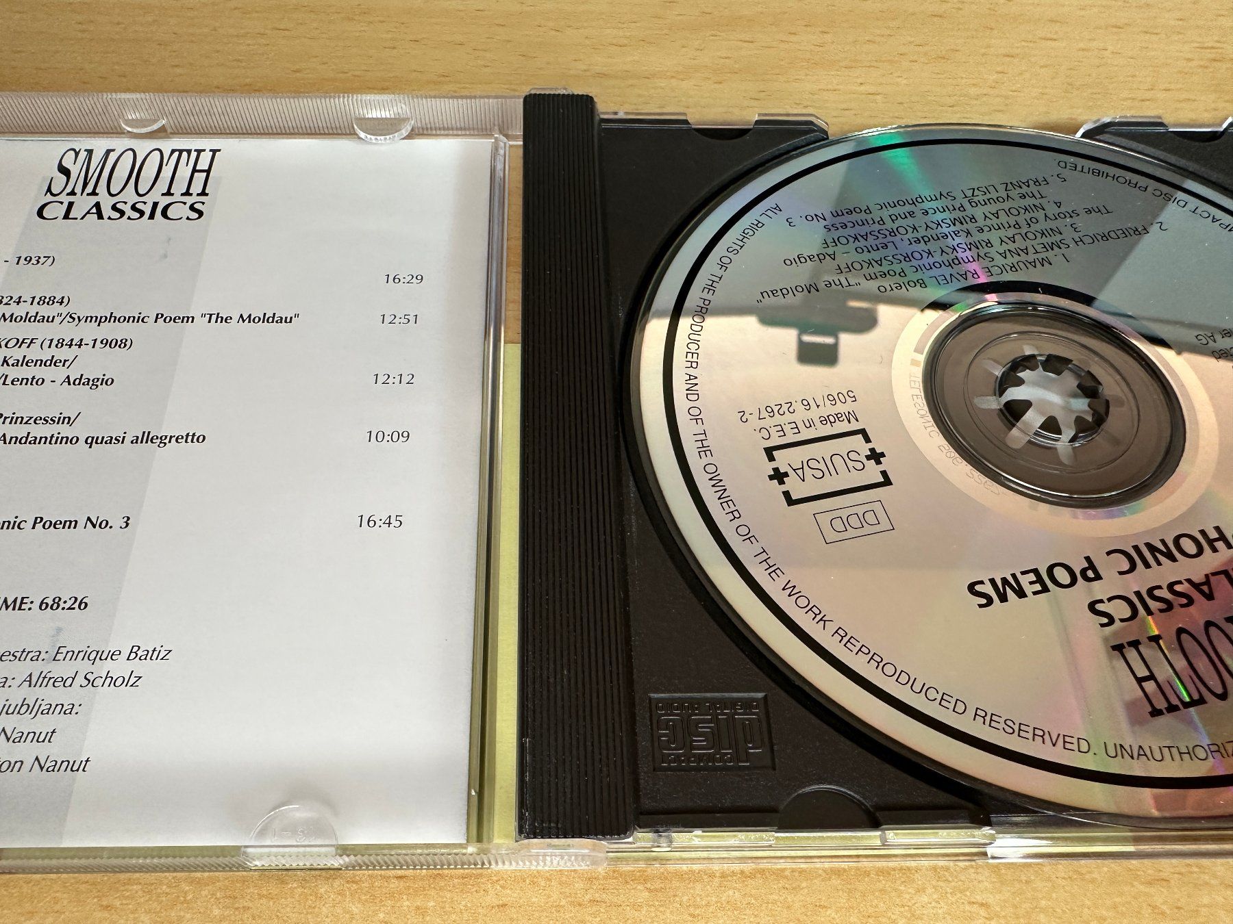 CD: Various – Symphonic Poems – Usato da Rikon im Tösstal venduto da Alpenmutz 2