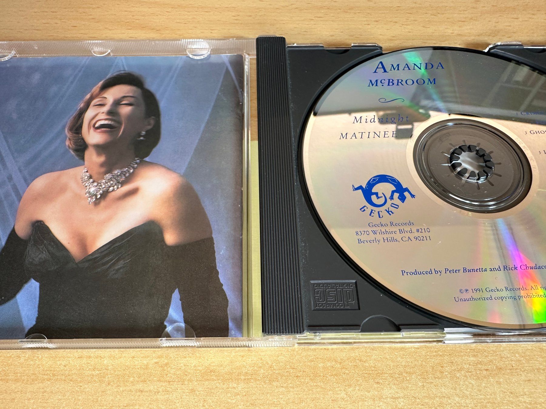 CD: V1 Amanda McBroom - Midnight Matinee – Usato da Rikon im Tösstal venduto da Alpenmutz 2