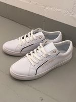 Tommy Hilfiger Sneaker Leder Gr. 40 weiss