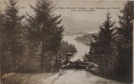 Bassin du DOUBS - Vue du Belvedère - 1917 - Franco-Suisse