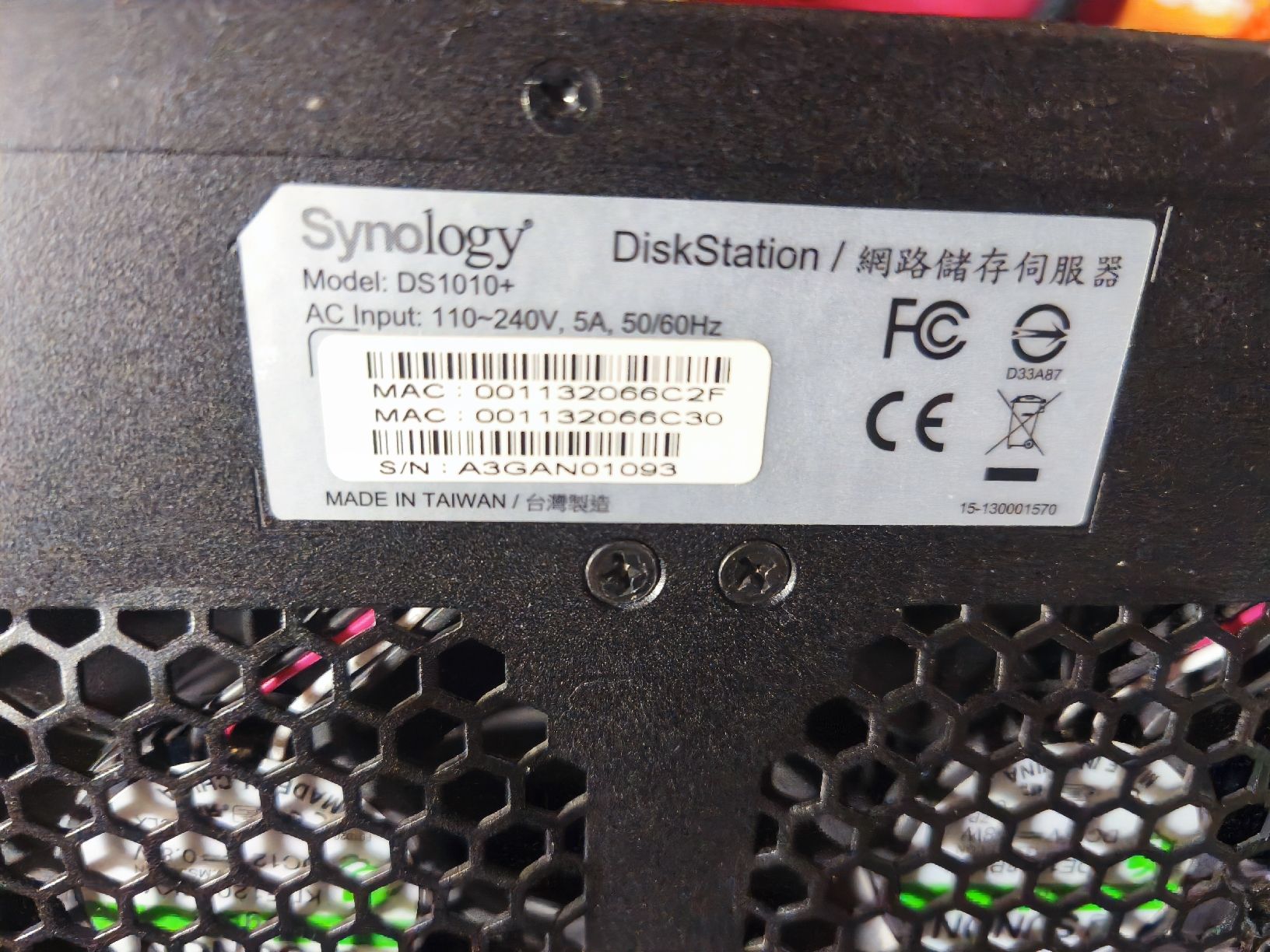Synology Server: Synology DS1010+ DiskStation NAS Server – Usato da Altbüron venduto da Theo_Dotus 1