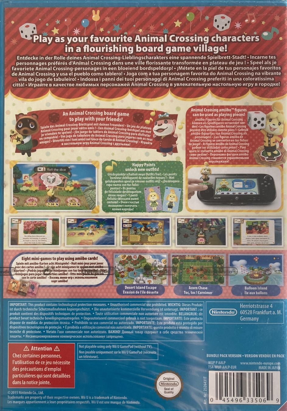 Animal Crossing Amiibo Festival - Nintendo Wii U NEU (Neu und ...