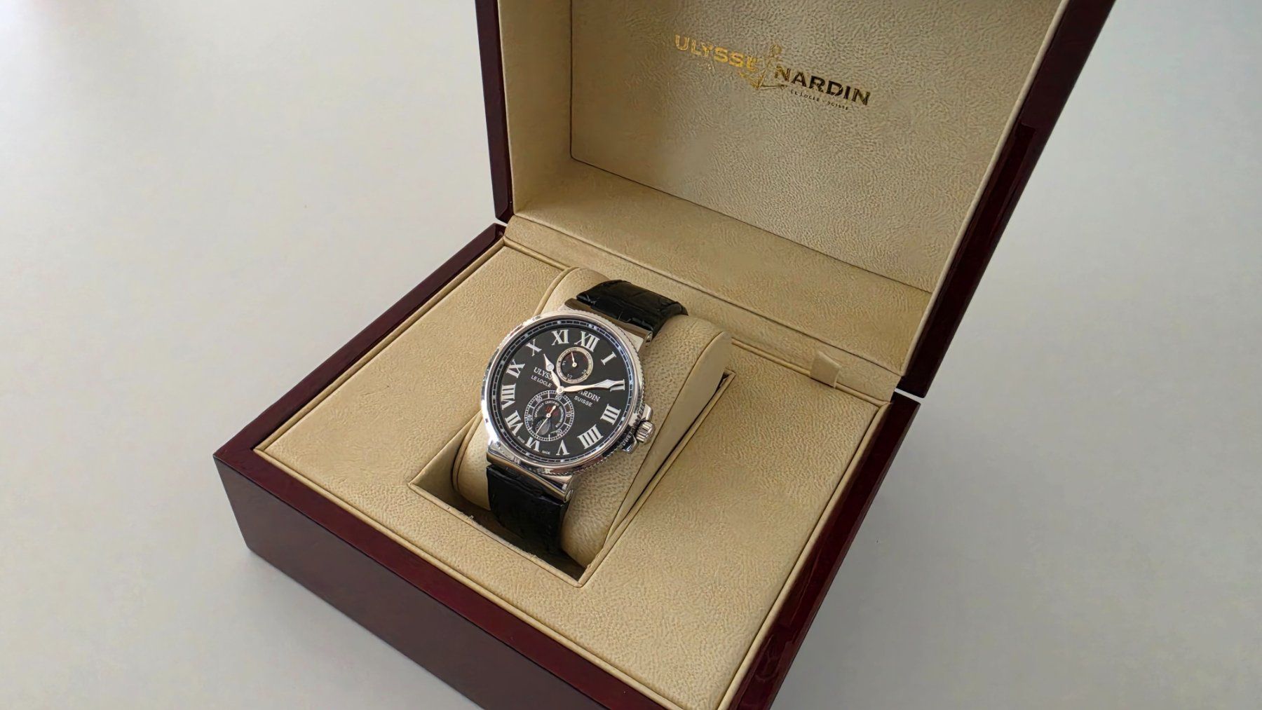 Ulysse Nardin Orologi: Ulysse Nardin Maxi Marine Chronometer – Nuovo (secondo la descrizione) da Oensingen venduto da Gianman