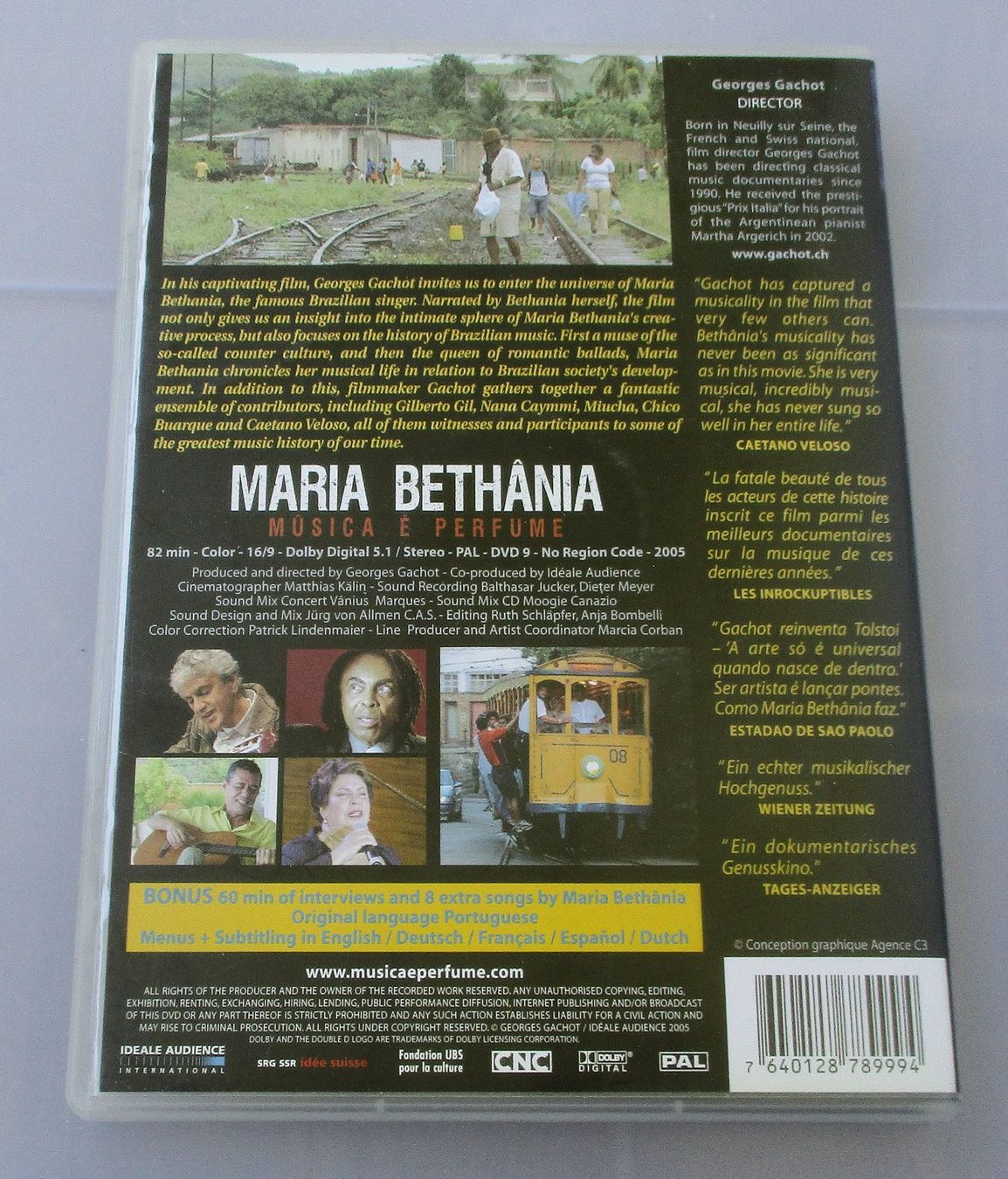 Alle DVDs: MARIA BETHANIA - Musica e Perfume – Gebraucht aus Wattwil von Muriel10 1