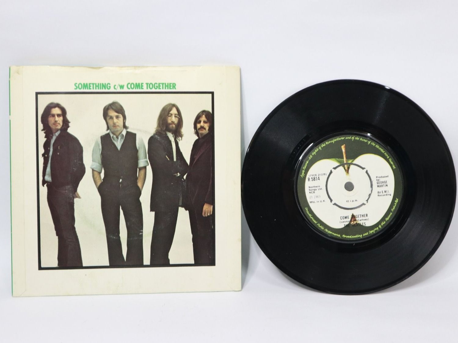 Dischi in vinile: Vinyl Single The Beatles -Something / für Jukebox – Usato da Eschenbach SG venduto da Astalavista 1