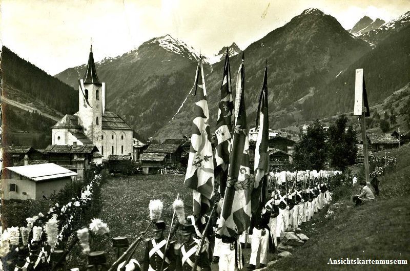 Cartoline postali: Kippel - Lötschental Segensonntag + 1941 – Usato da Emmenbrücke venduto da teestube