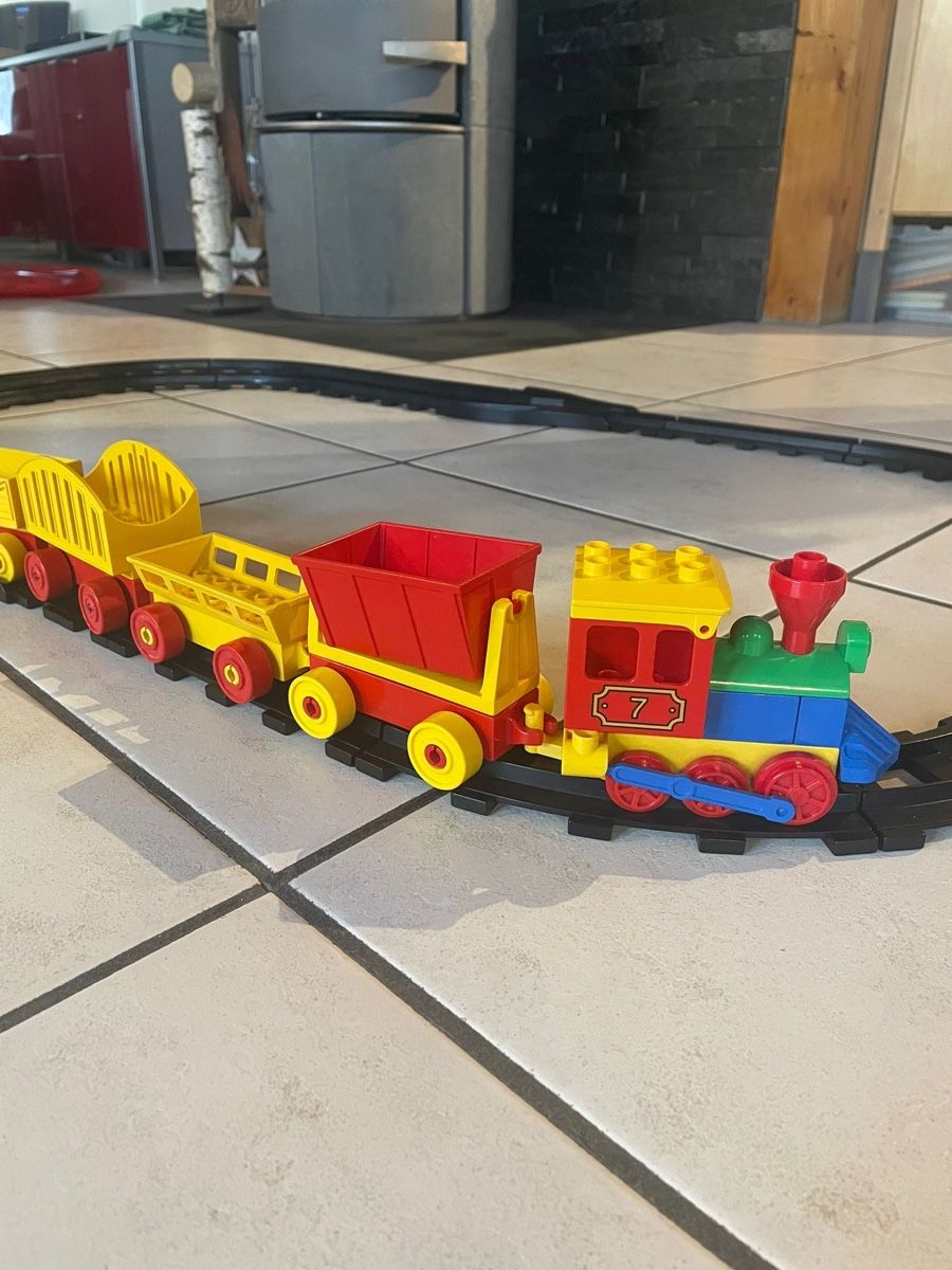Lego Giocattoli: 2x Duplo Spielzeug-Eisenbahn – Usato da Aarau Rohr venduto da sid_h6 1
