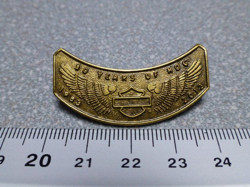 Placchette & Badge: PIN PINS HARLEY DAVIDSON HOG – Usato da Gränichen venduto da Jumbo77